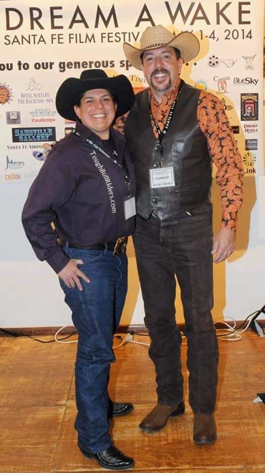 Char Duran and Wade Earp at film festival
